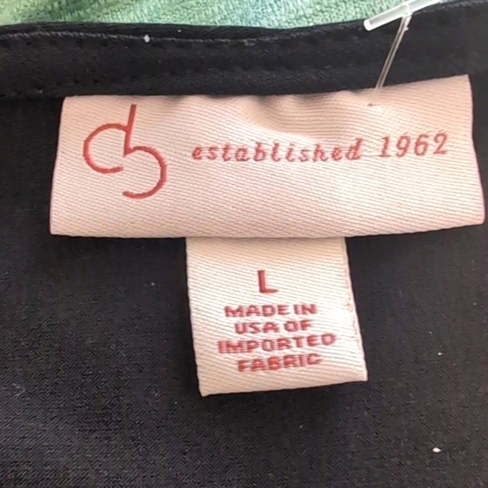 NWT Dress Barn Black Sheath Dress Size Large | Cocktail Work Basic - Picture 2 of 13